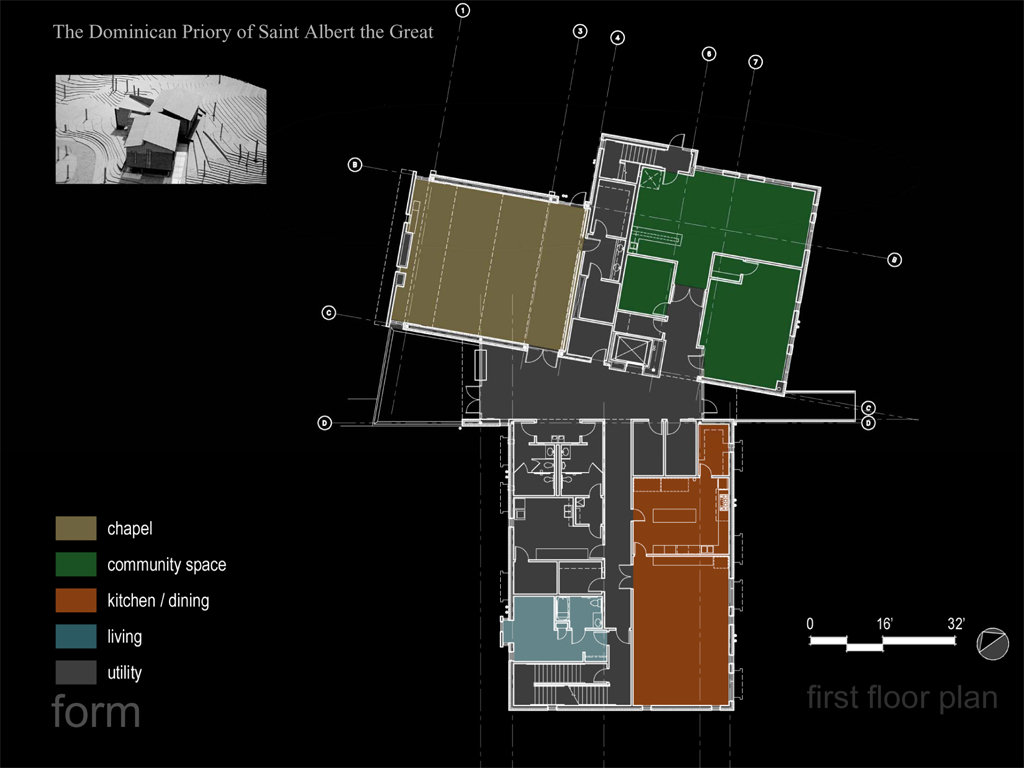 The Dominican Priory of Saint Albert the Great by BRW Architects