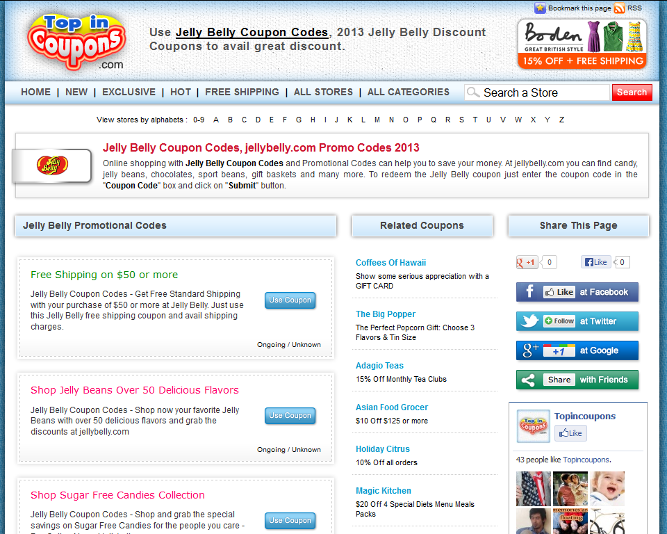 Jelly Belly Coupon Code Architizer