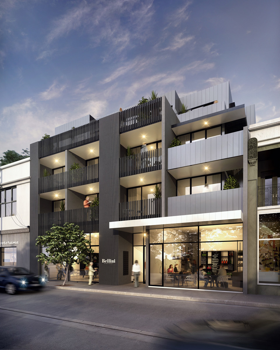 Bellini Apartments by Chamberlain Javens Architects Architizer