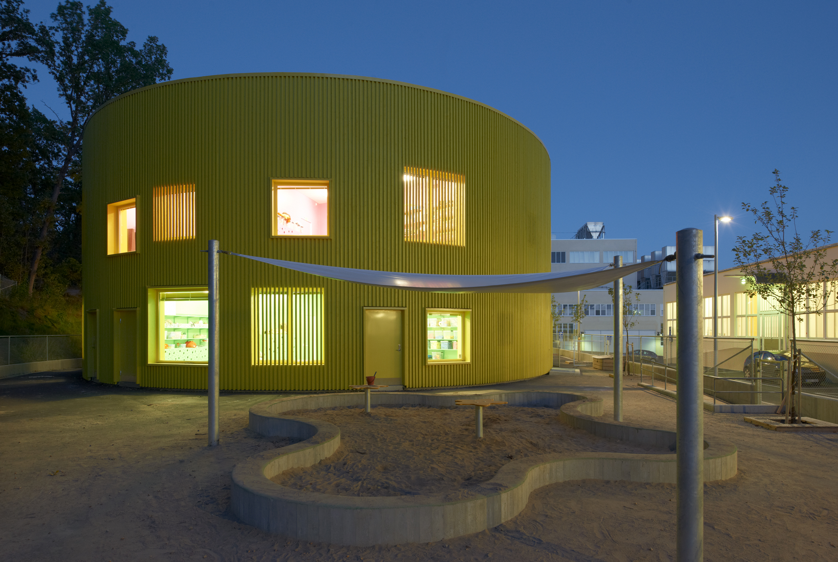 Детский сад Швеция архитектура
