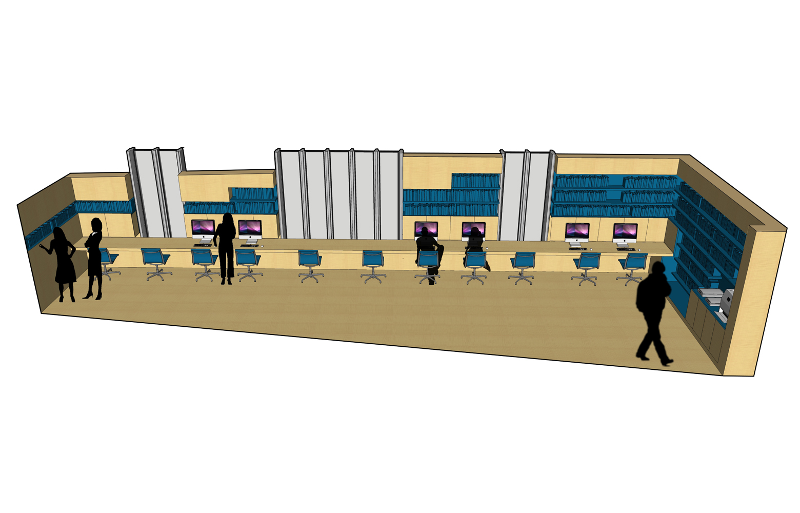 New Media / Old Media - © Joel Sanders Architect