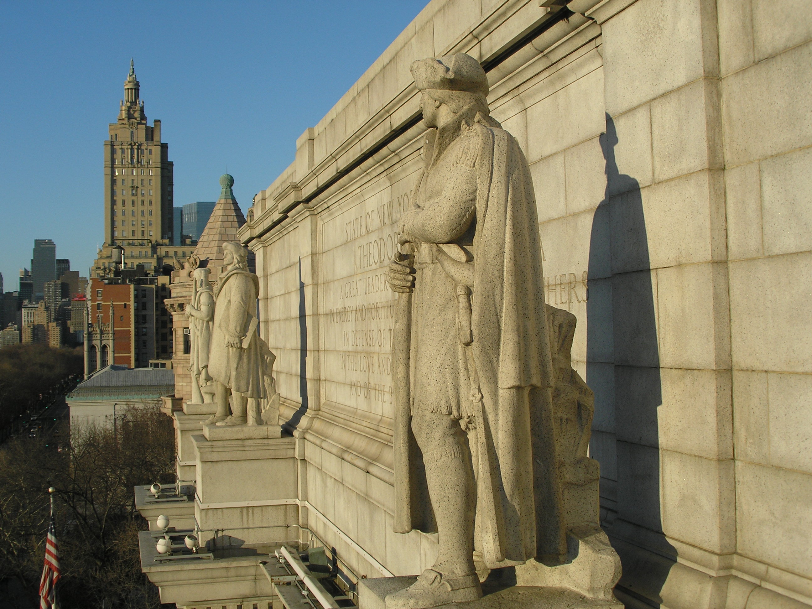 Theodore Roosevelt Memorial At The American Museum Of Natural History ...