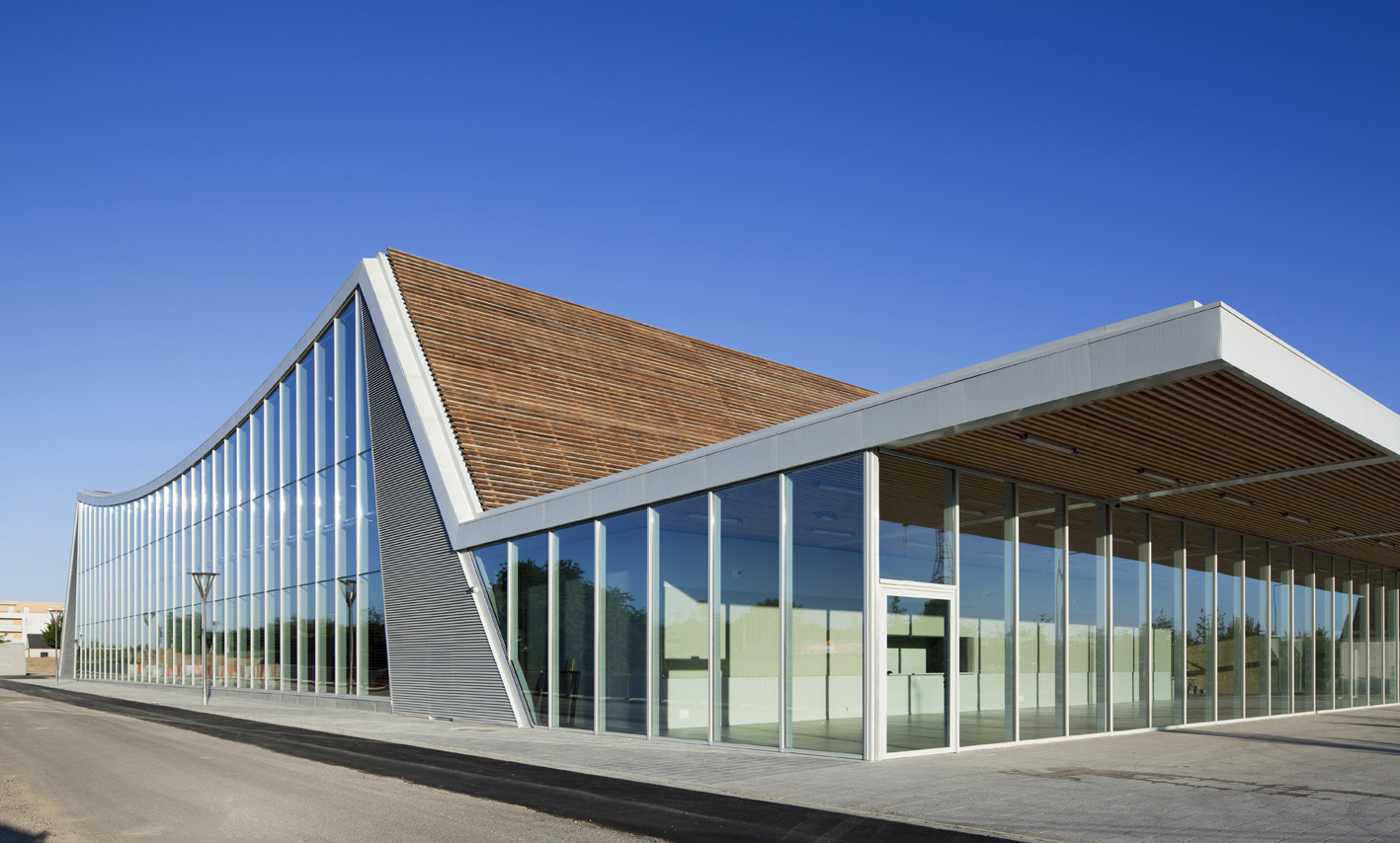Архитектура здания культурный центр Франция