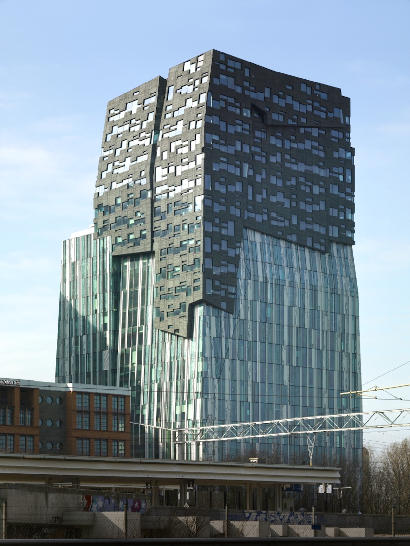 Capital City Auto >> Erick van Egeraat Office Tower Amsterdam - Architizer Capital City Auto >> Erick van Egeraat Office Tower Amsterdam - Architizer