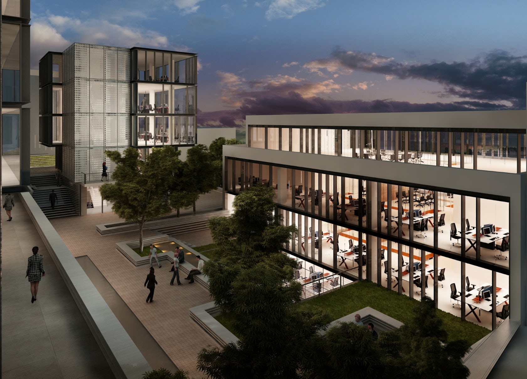 MAPFRE Insurance Building Complex by Kreatif Architects - Architizer