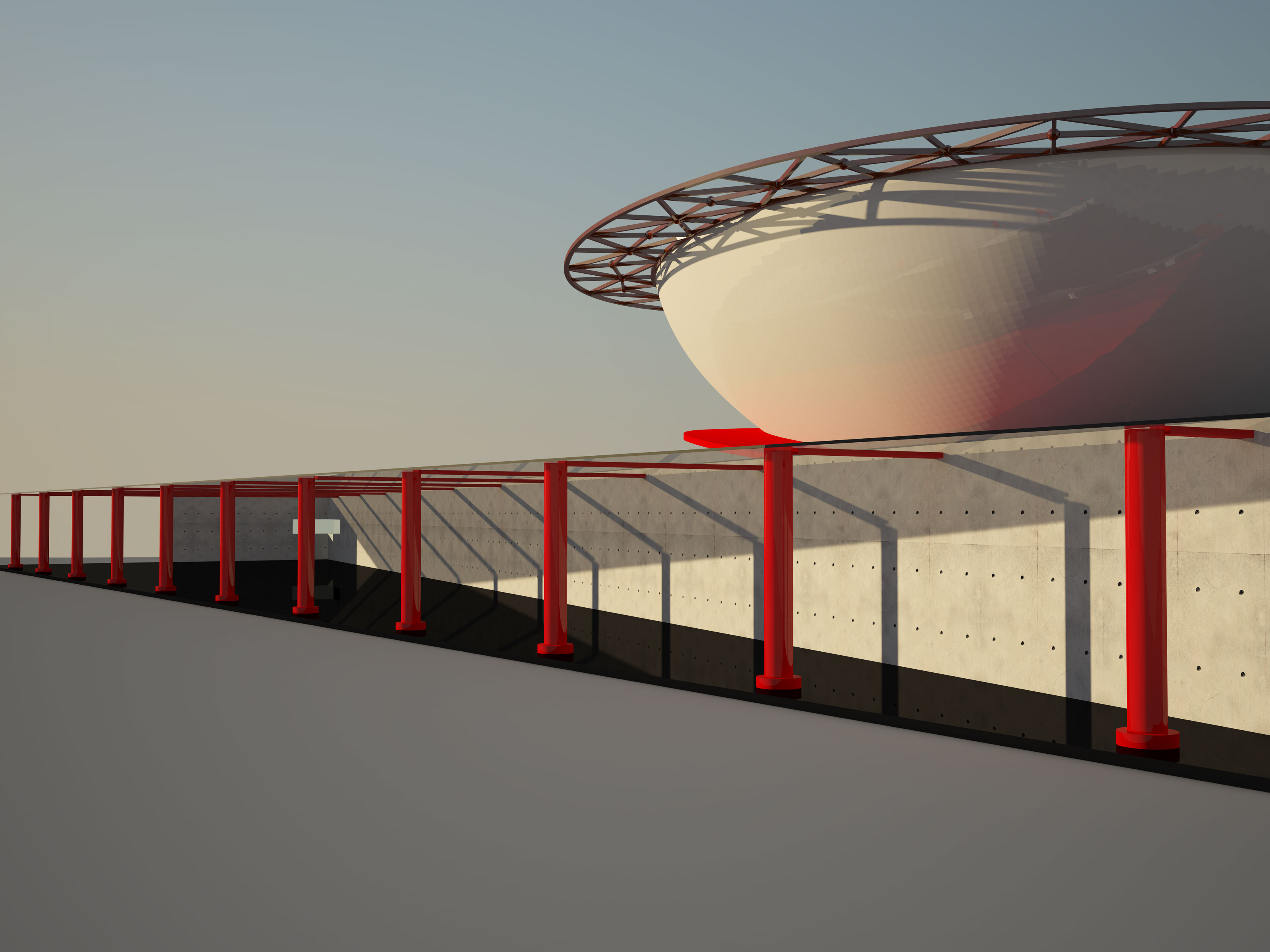 Design Of Funeral Complex Architizer