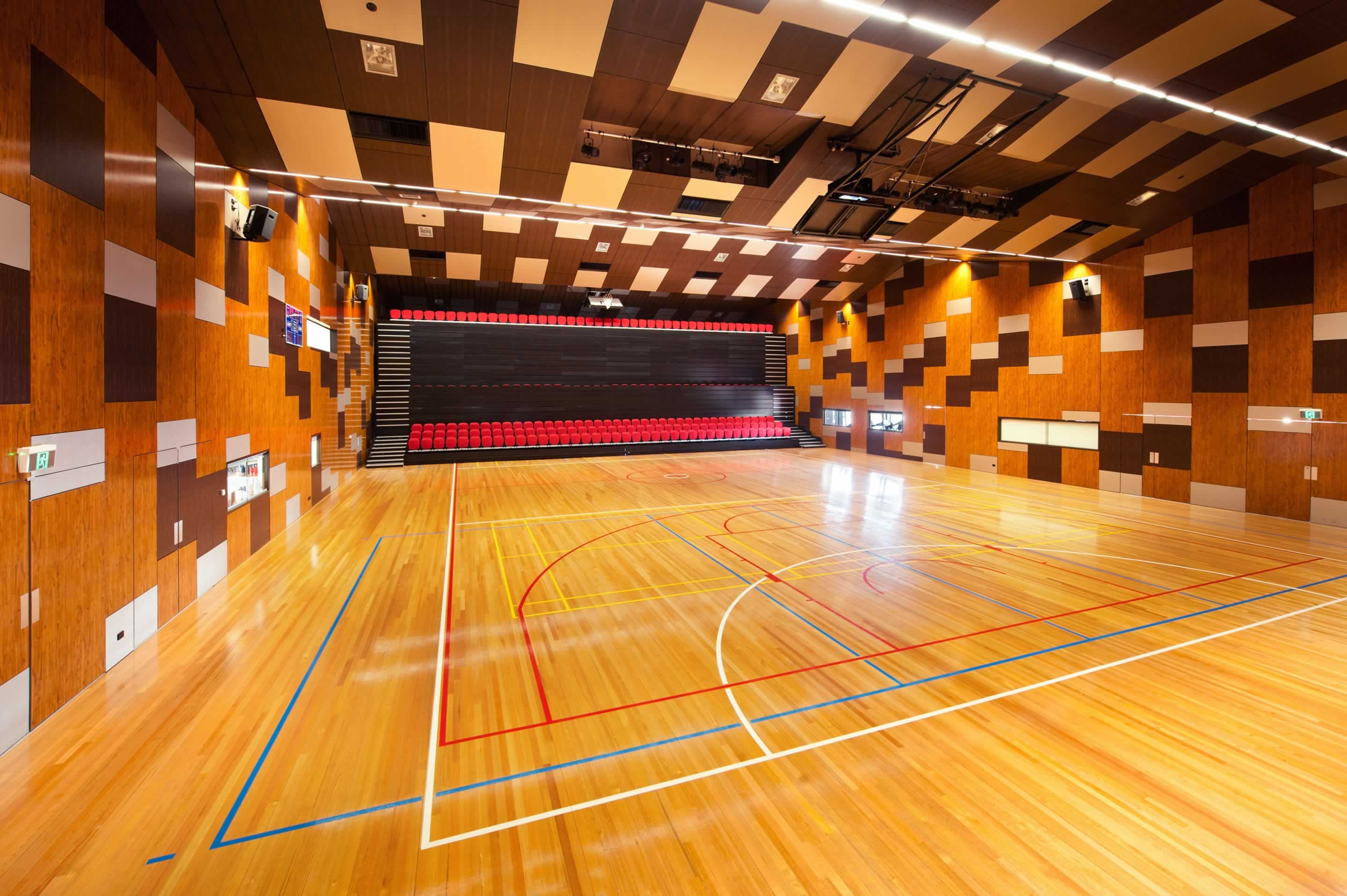 Современные школьные спортивные залы