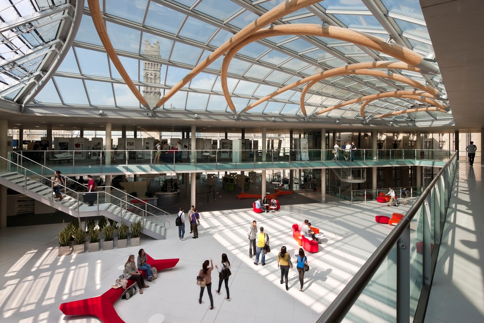 Newton & Arkwright Buildings, Nottingham Trent University by Hopkins ...