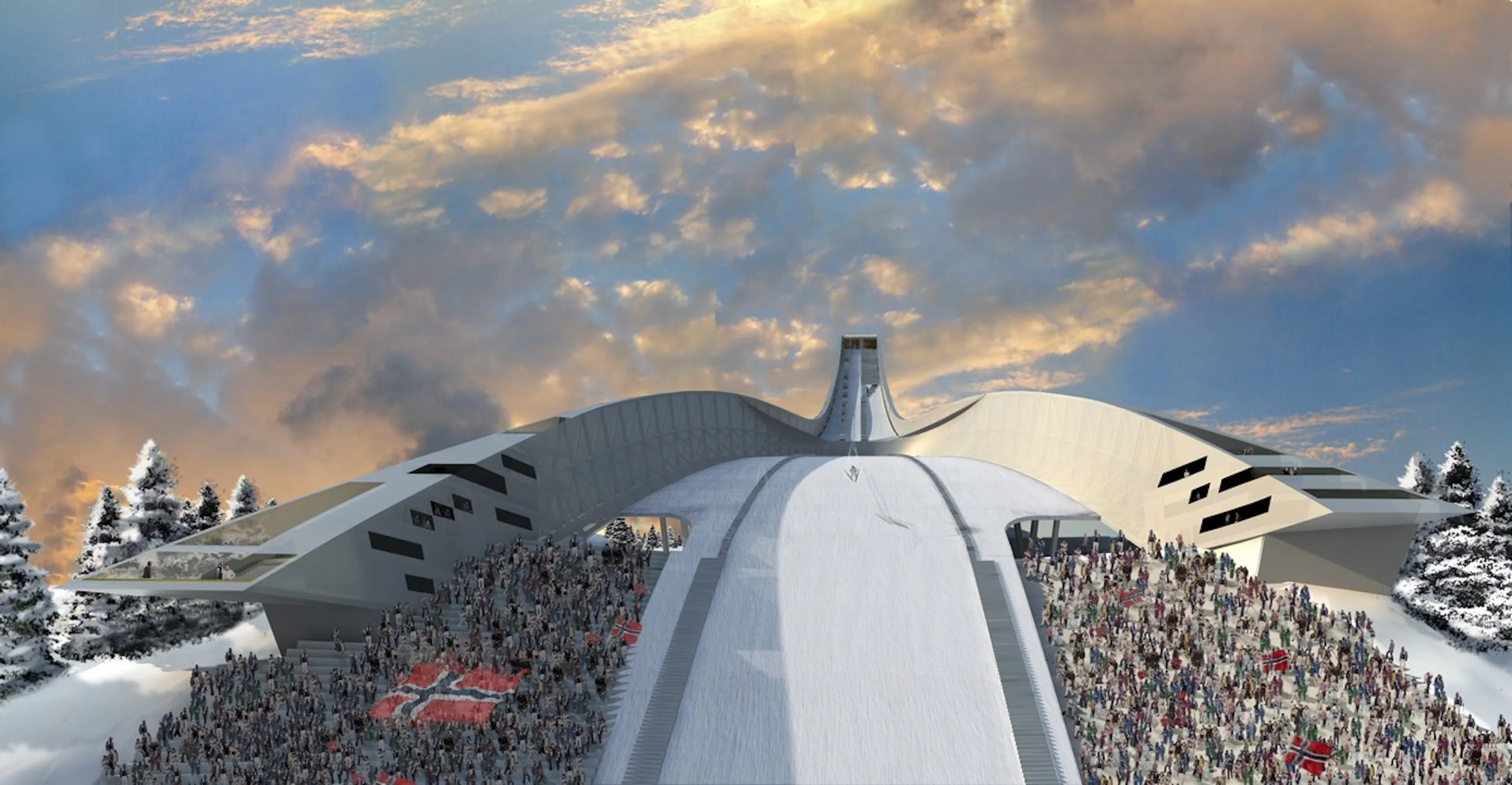 New Holmenkollen Ski Jump — 15
