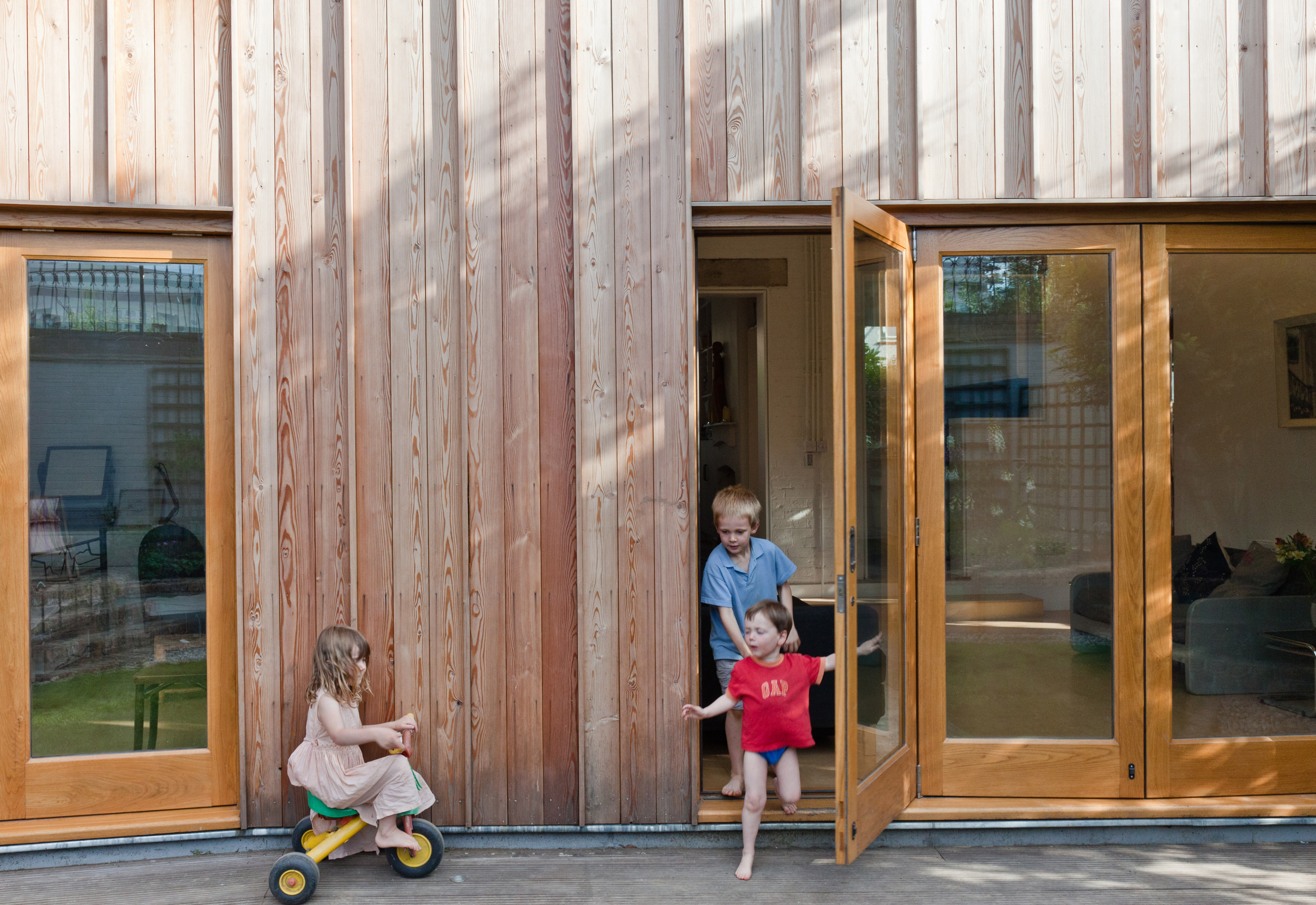 Timber Fin House by Neil Dusheiko Architects - Architizer