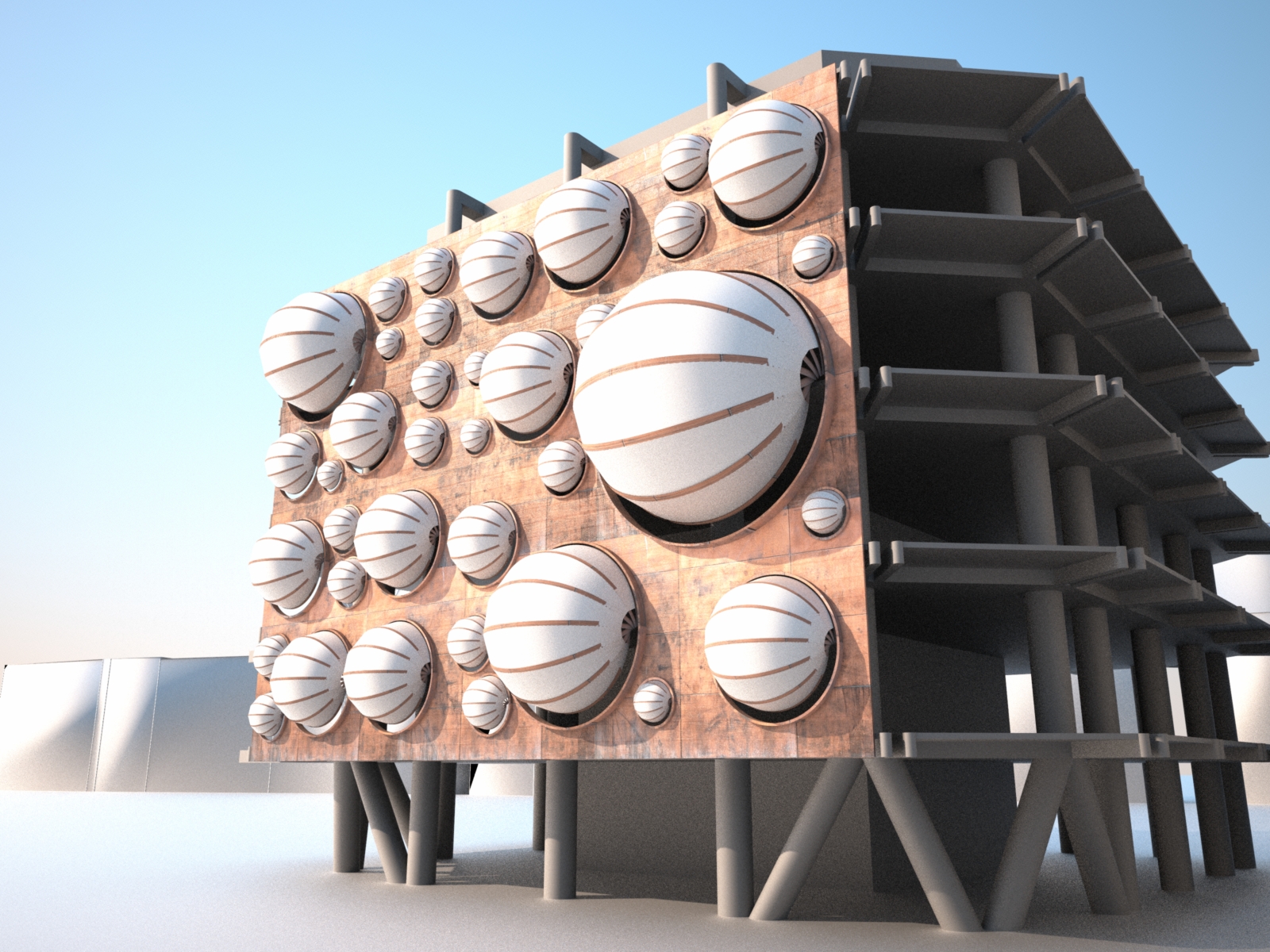 Bubble facade - Architizer