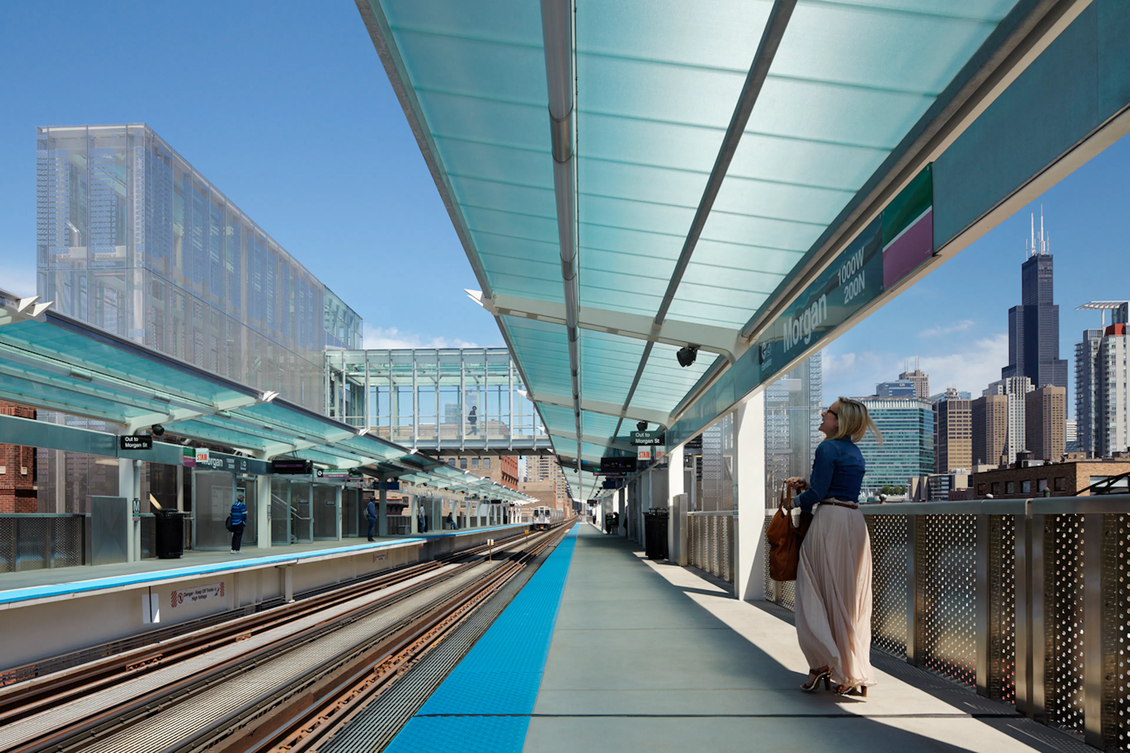 CTA Morgan Street Station — 1