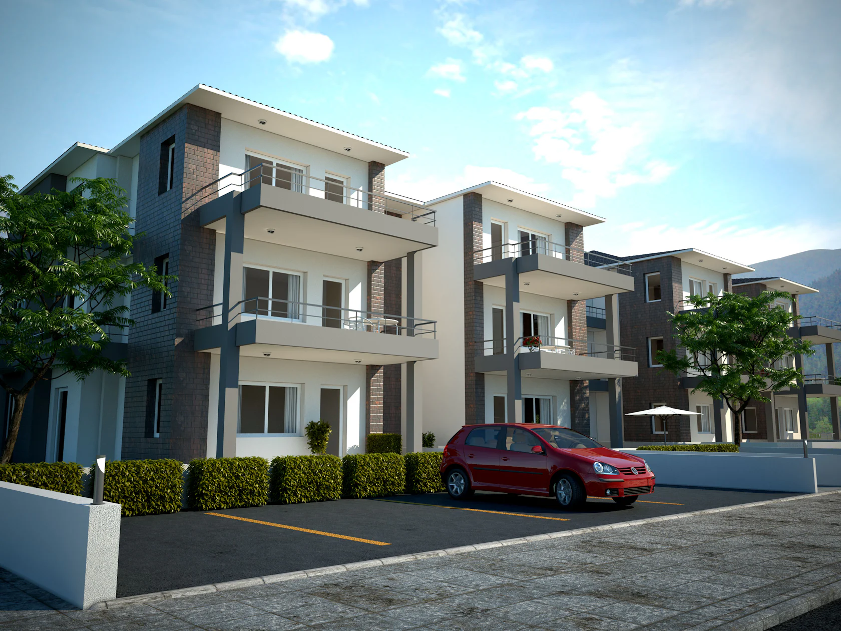 LUXURIOUS RESIDENCES COMPLEX OF 12 APARTMENTS AT THE AREA THERMI OF ...