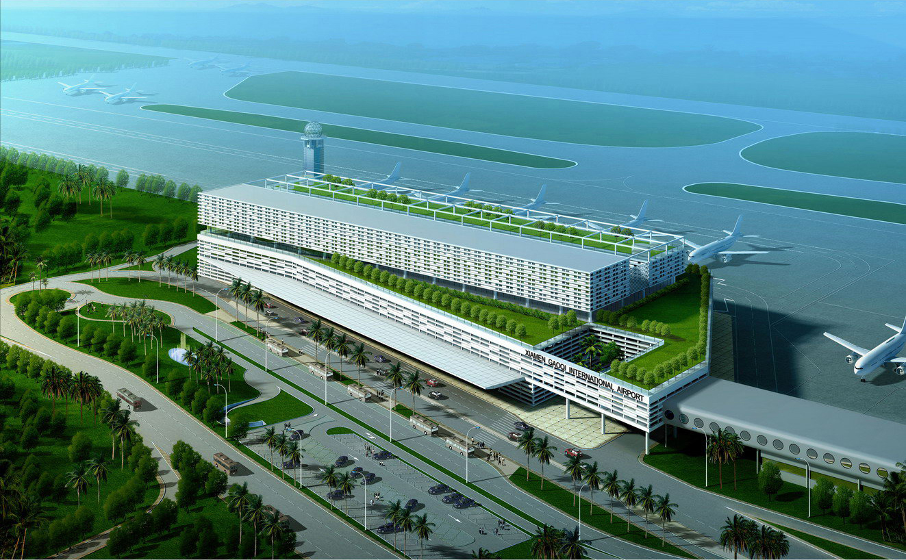 Xiamen Int. Airport overview