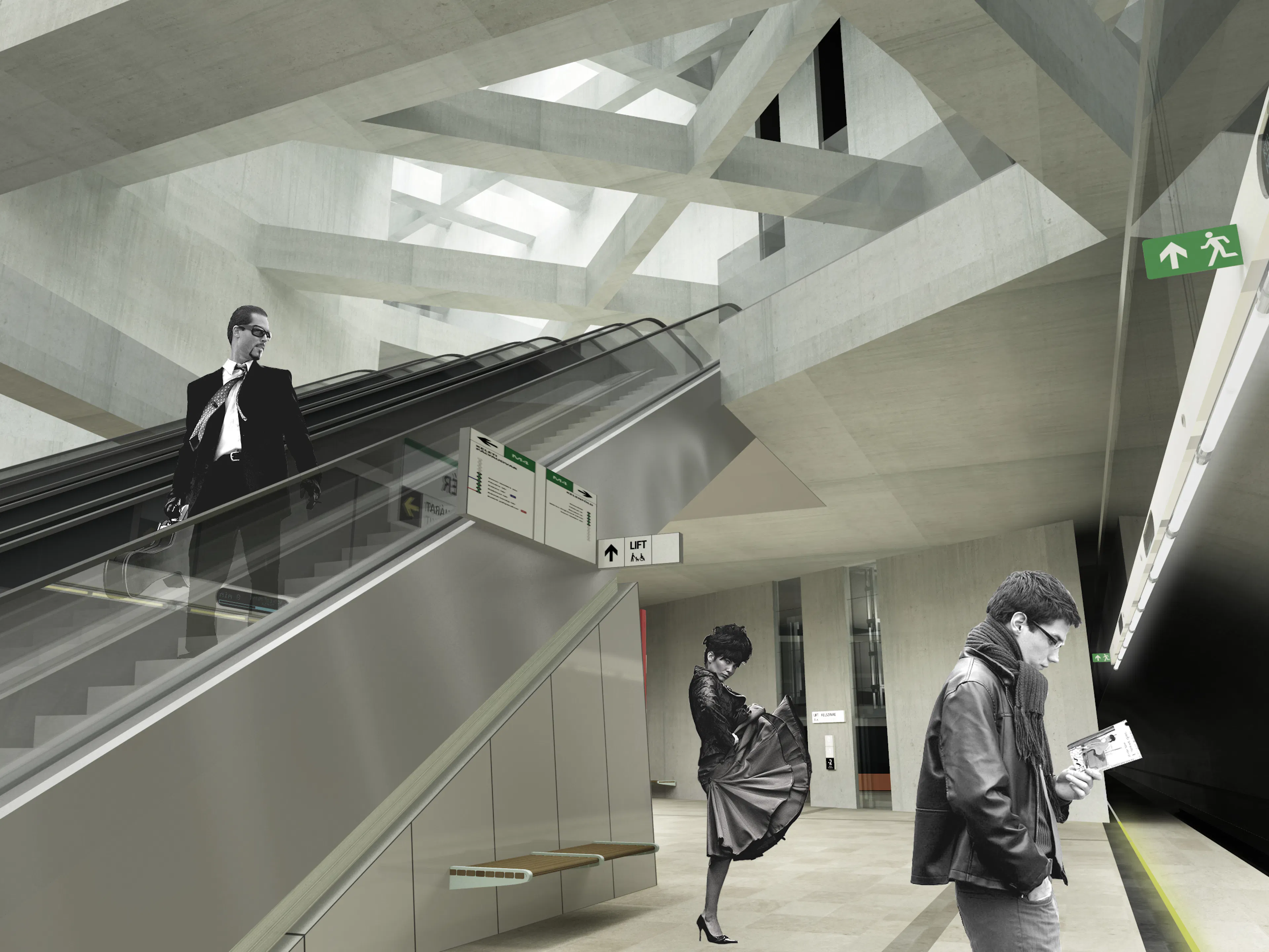 M4 Fővám tér station