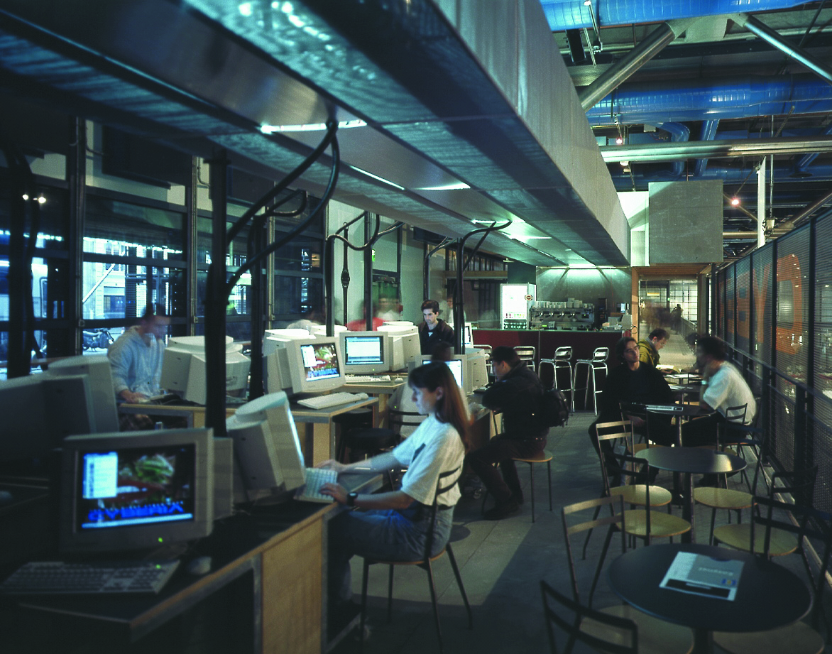 Cyberia Café Centre Pompidou Architizer