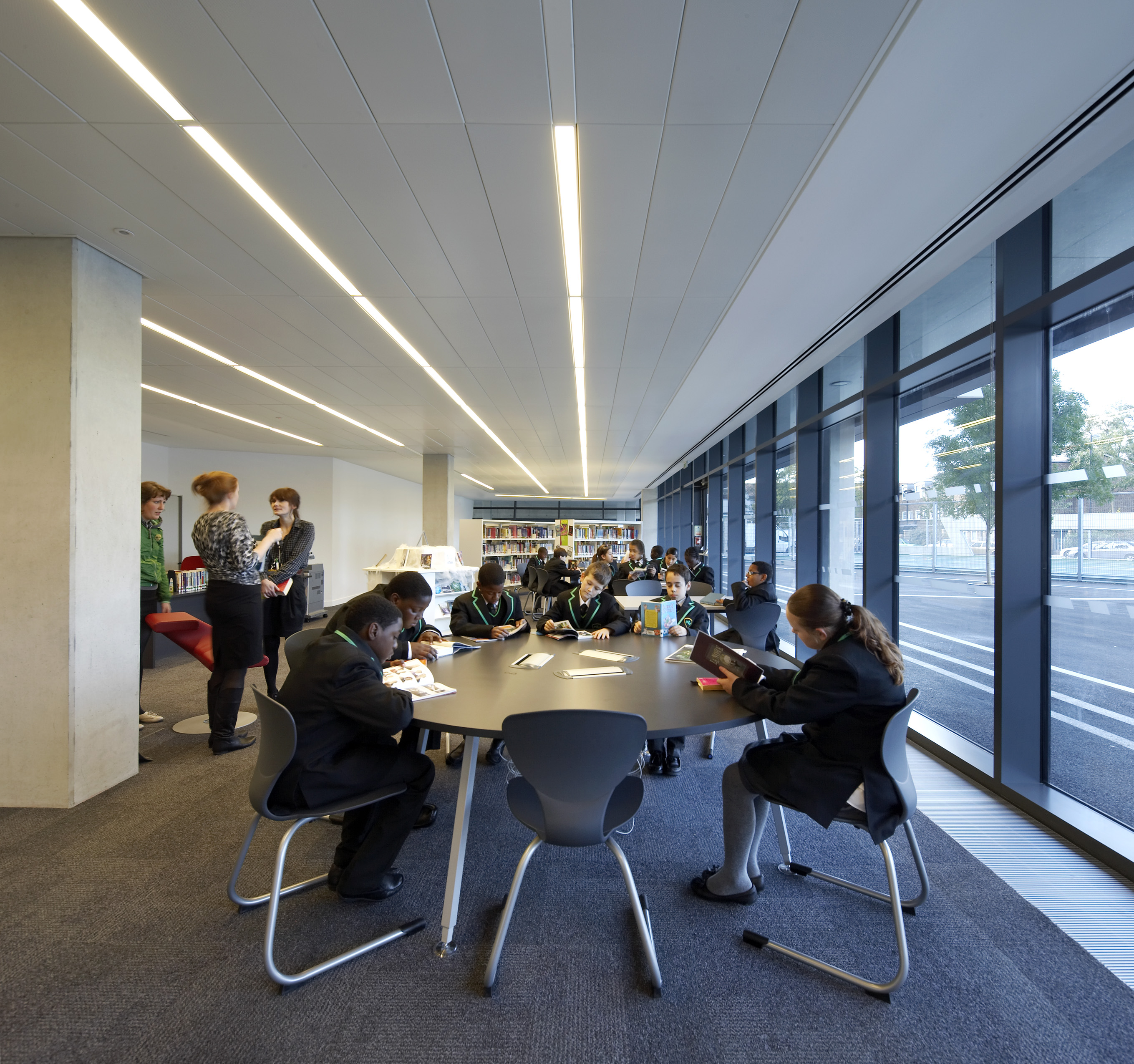 Evelyn Grace Academy by Zaha Hadid. Photographed by Hufton ...