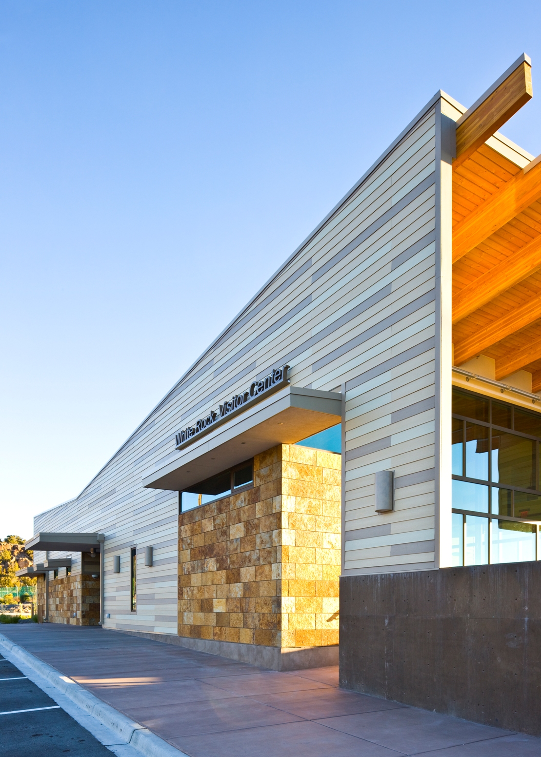White Rock Visitor Center by Mullen Heller Architecture PC Architizer