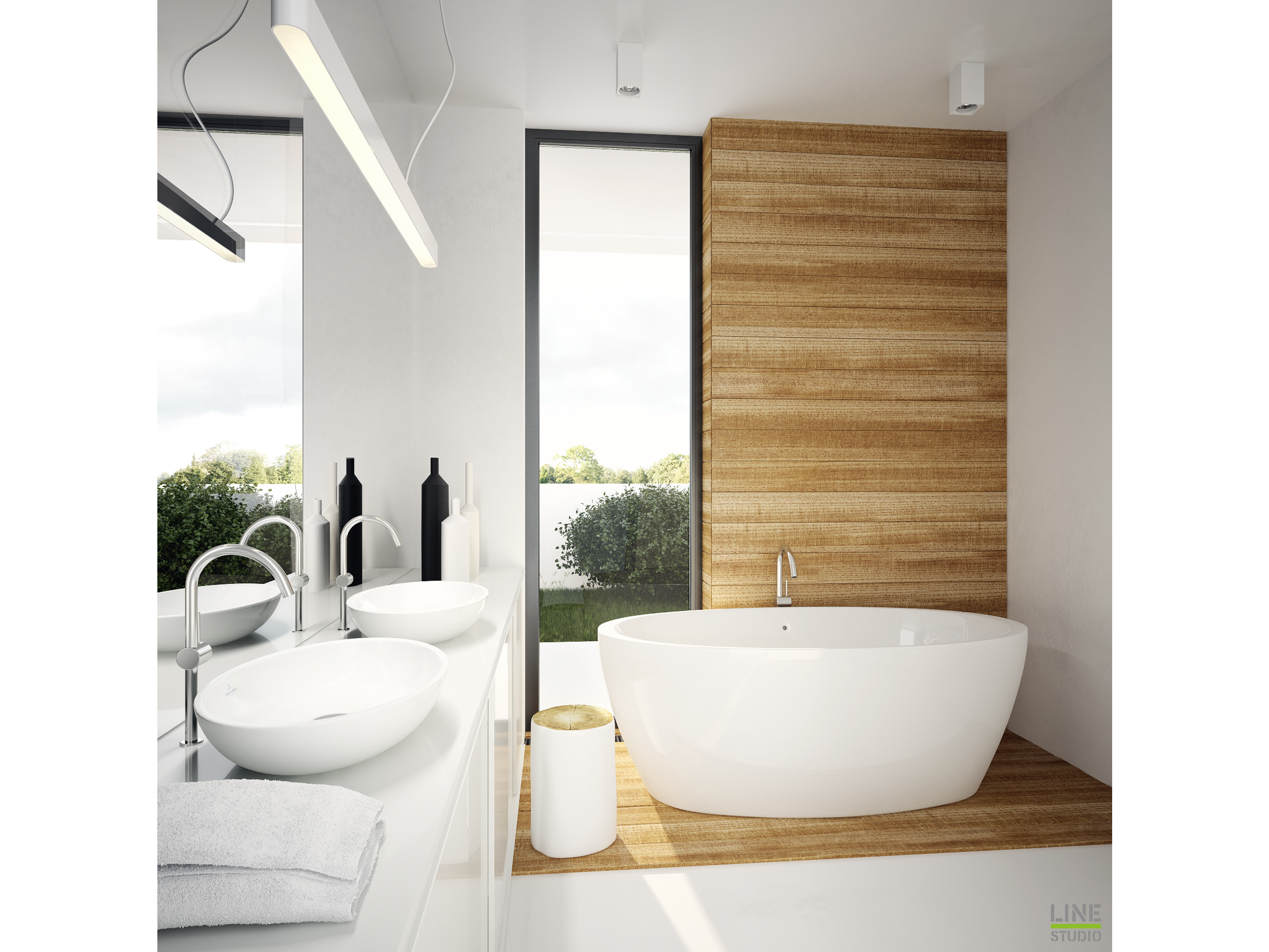 Patio house by LINE STUDIO Architizer