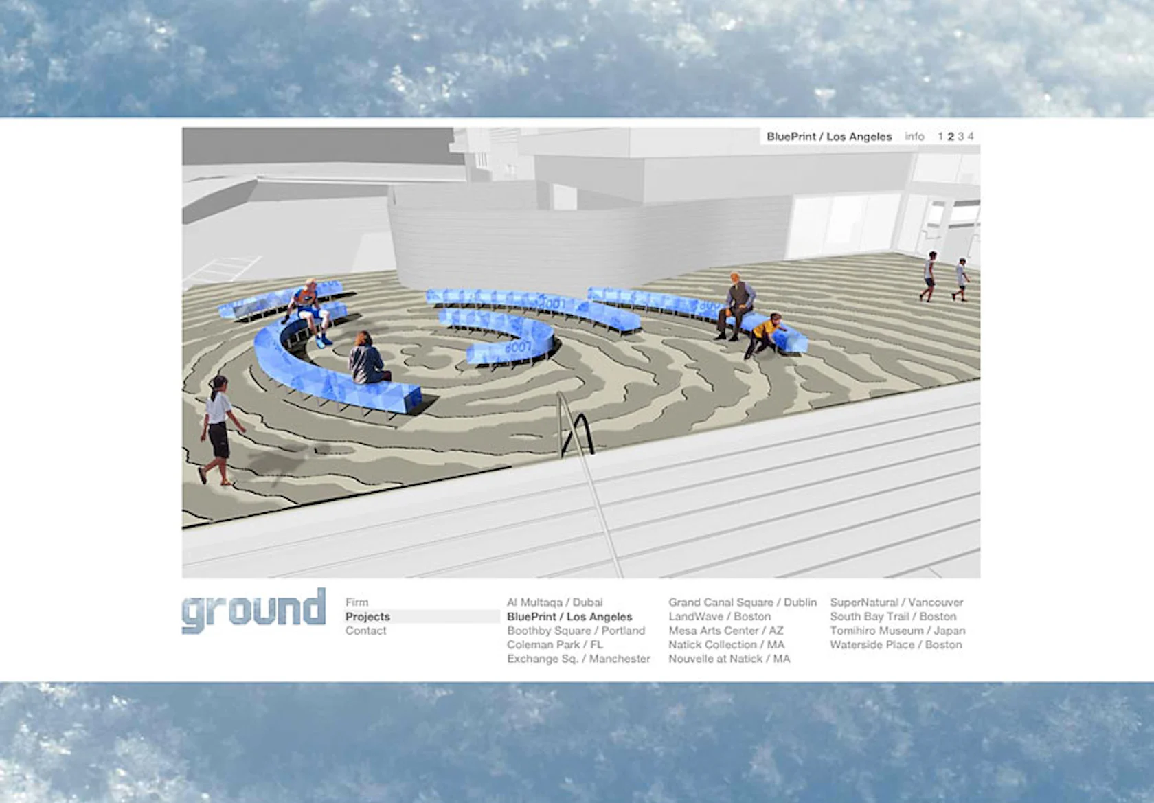 Ground website - Architizer